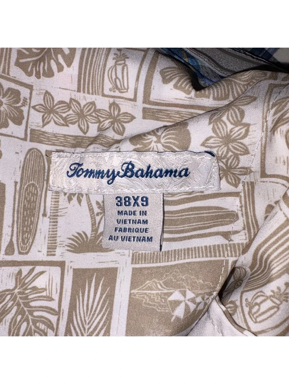 Tommy Bahama Men's Chino Shorts 38 x 9 Multicolor Plaid 9
